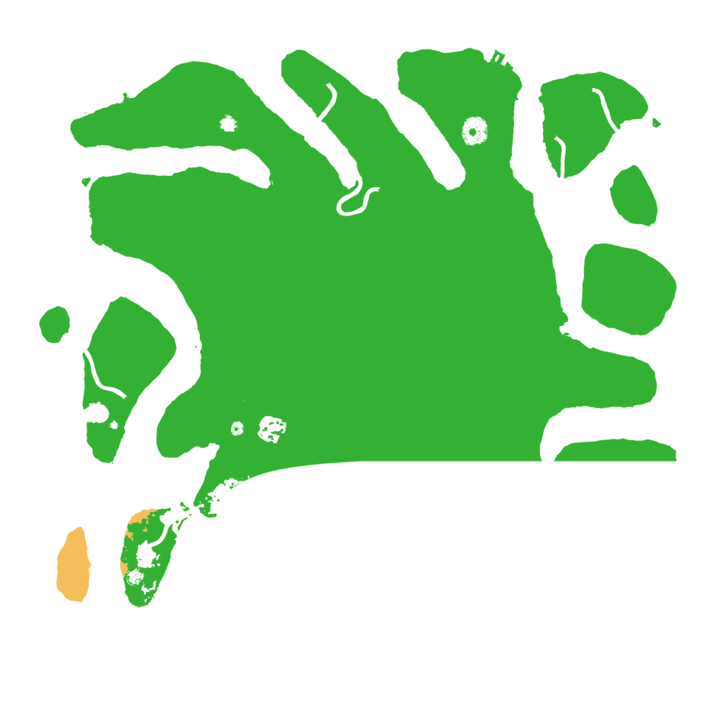 Biome Rust Map: Procedural Map, Size: 4000, Seed: 1099864585