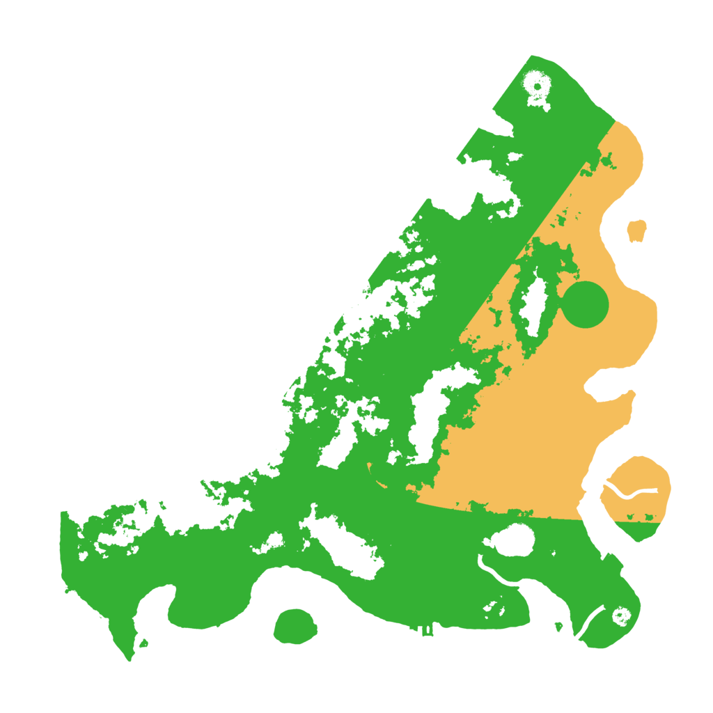 Biome Rust Map: Procedural Map, Size: 4000, Seed: 105201998
