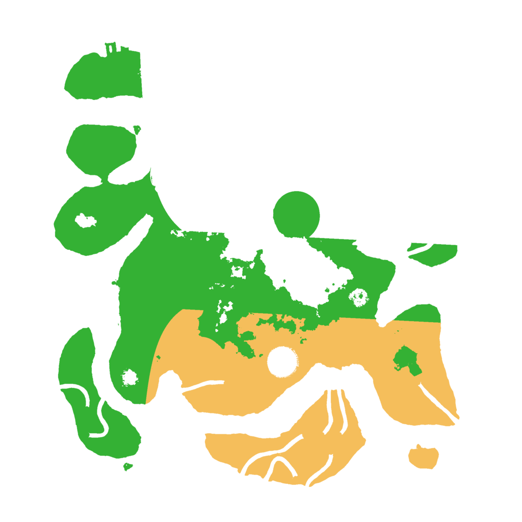 Biome Rust Map: Procedural Map, Size: 3000, Seed: 312312