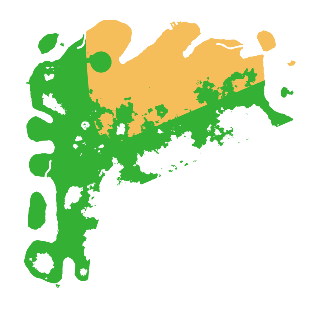 Biome Rust Map: Procedural Map, Size: 4000, Seed: 1834795930