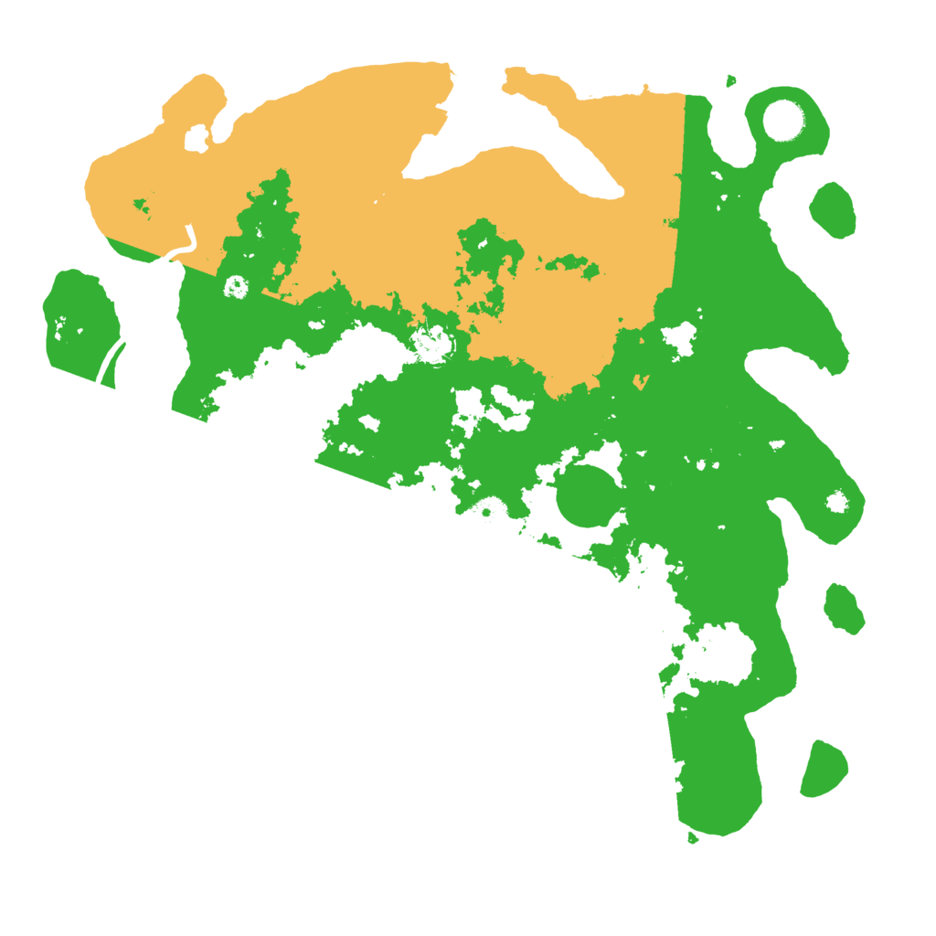 Biome Rust Map: Procedural Map, Size: 4000, Seed: 787277069