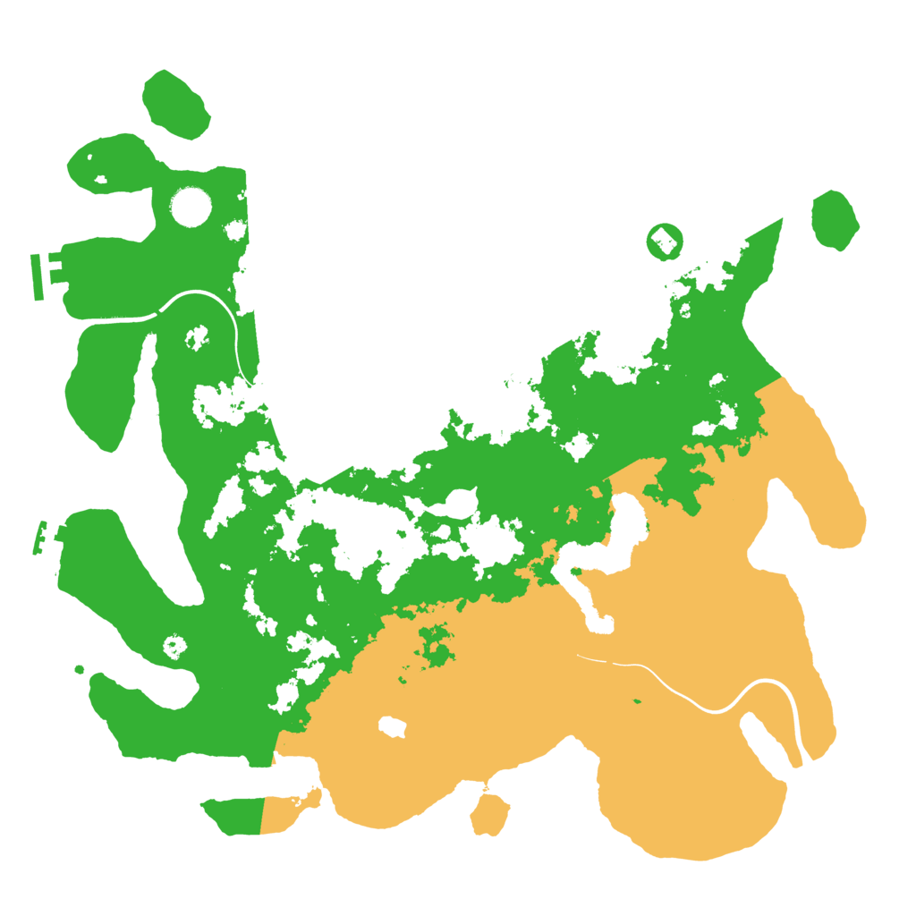 Biome Rust Map: Procedural Map, Size: 4000, Seed: 879369280