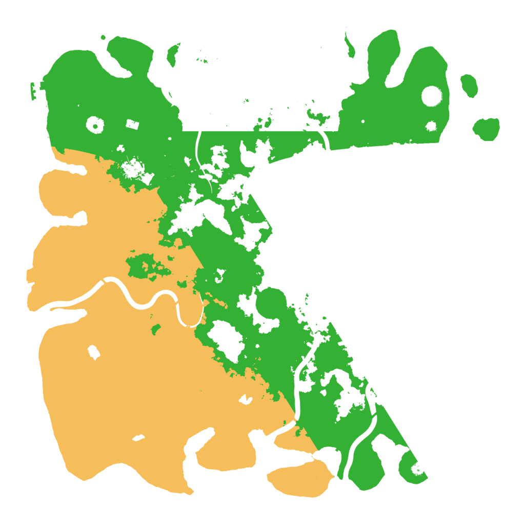 Biome Rust Map: Procedural Map, Size: 4500, Seed: 5326