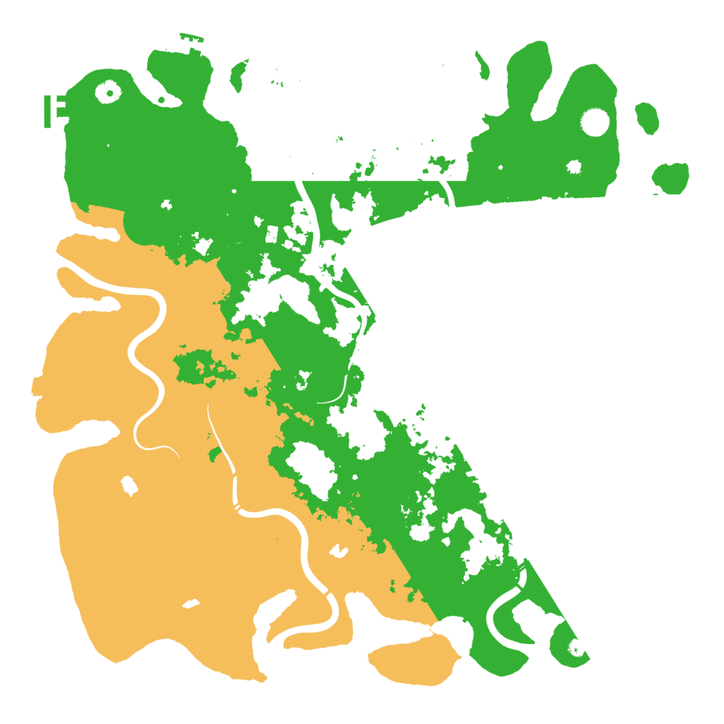 Biome Rust Map: Procedural Map, Size: 4500, Seed: 5326
