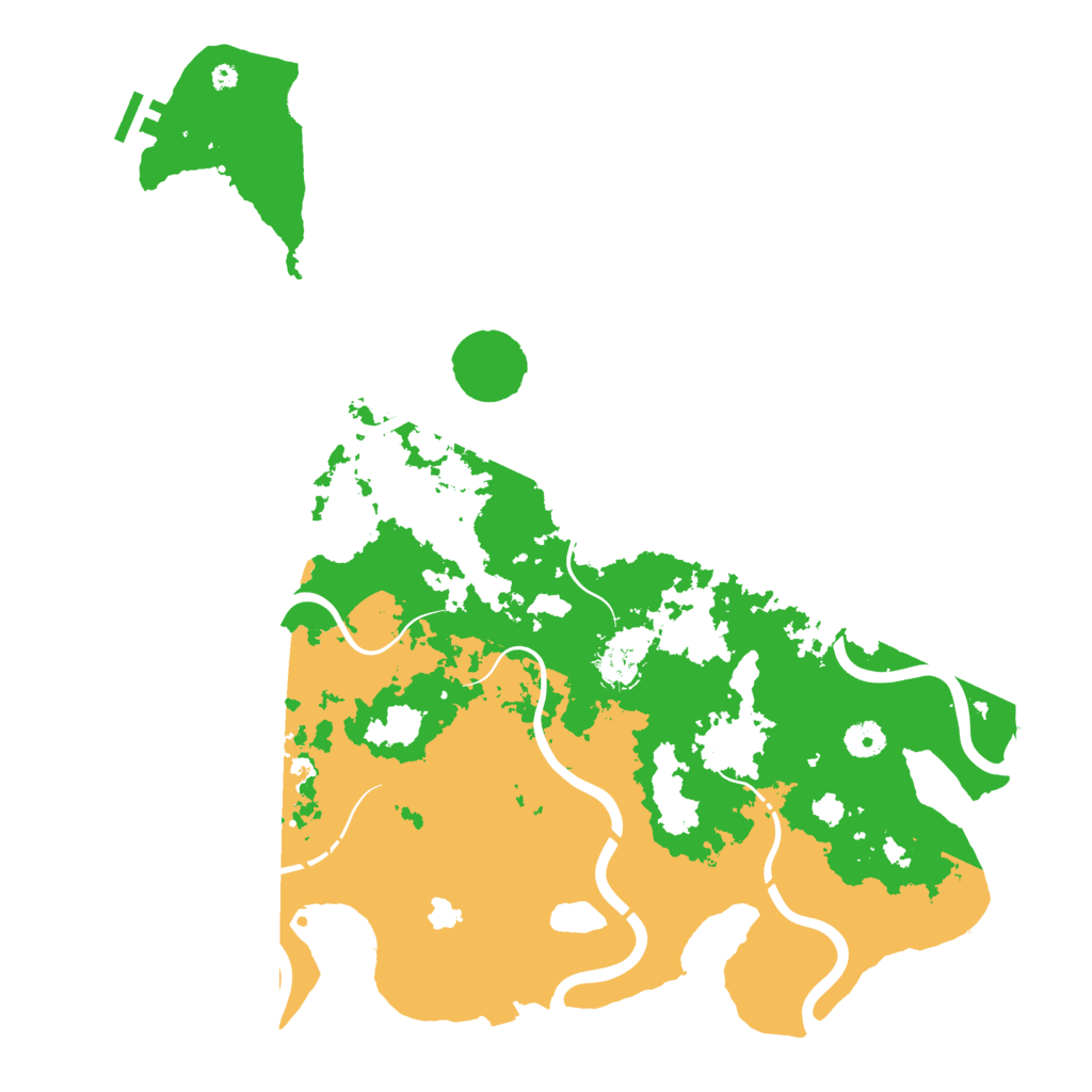 Biome Rust Map: Procedural Map, Size: 4250, Seed: 1141545984