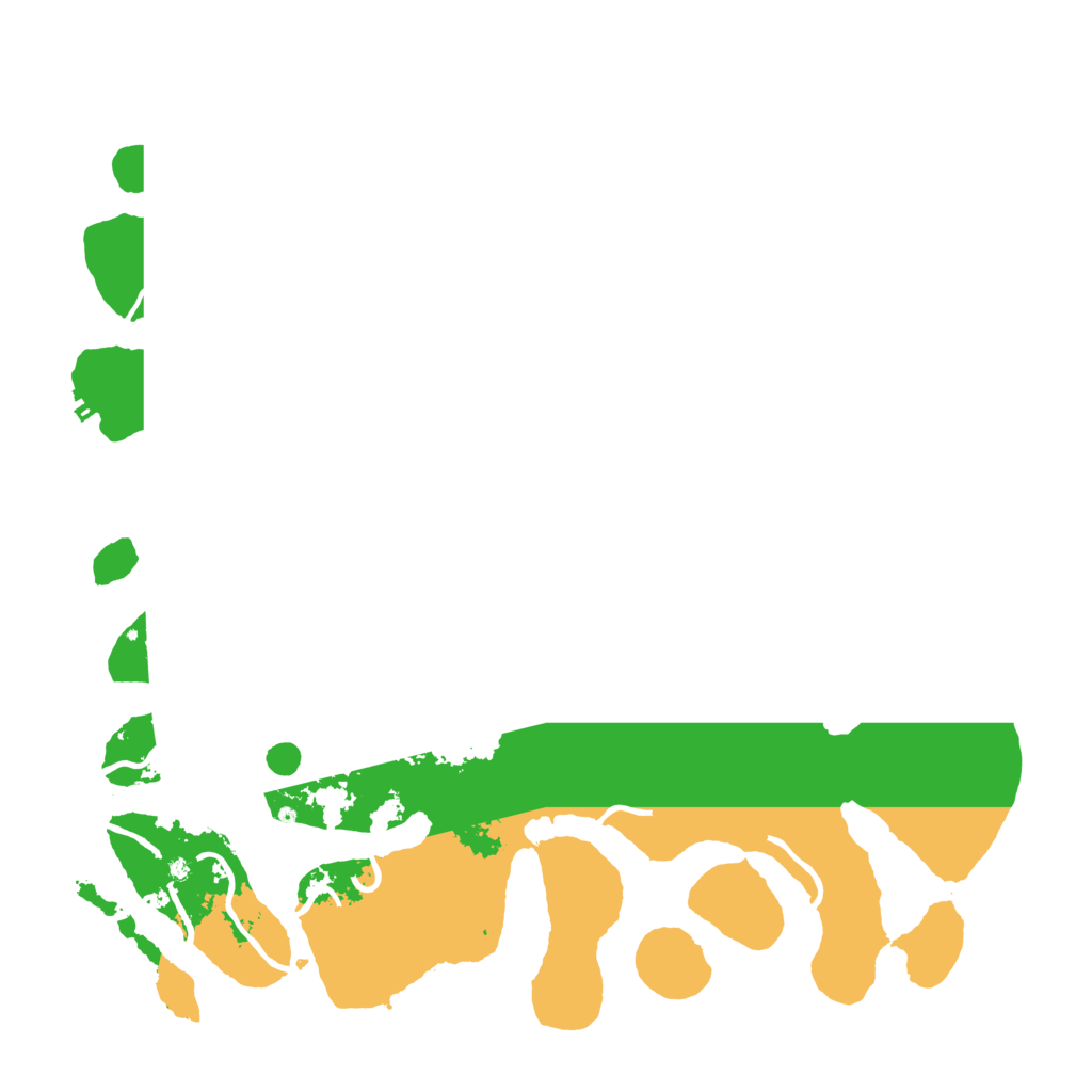 Biome Rust Map: Procedural Map, Size: 4500, Seed: 274027203