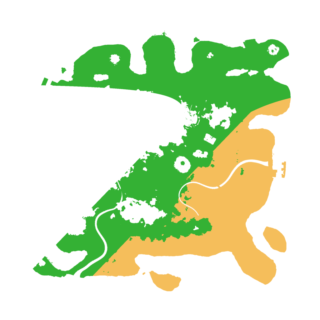 Biome Rust Map: Procedural Map, Size: 3000, Seed: 505428