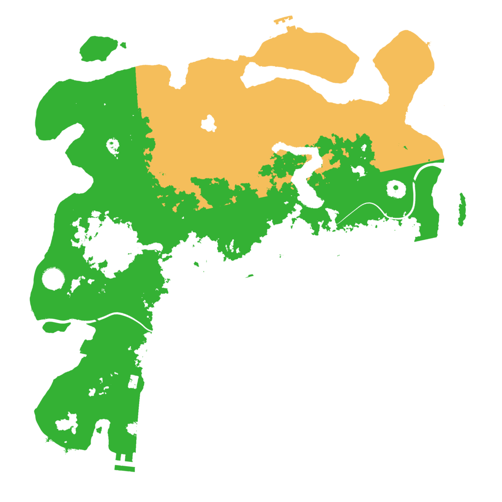 Biome Rust Map: Procedural Map, Size: 4000, Seed: 1169109309