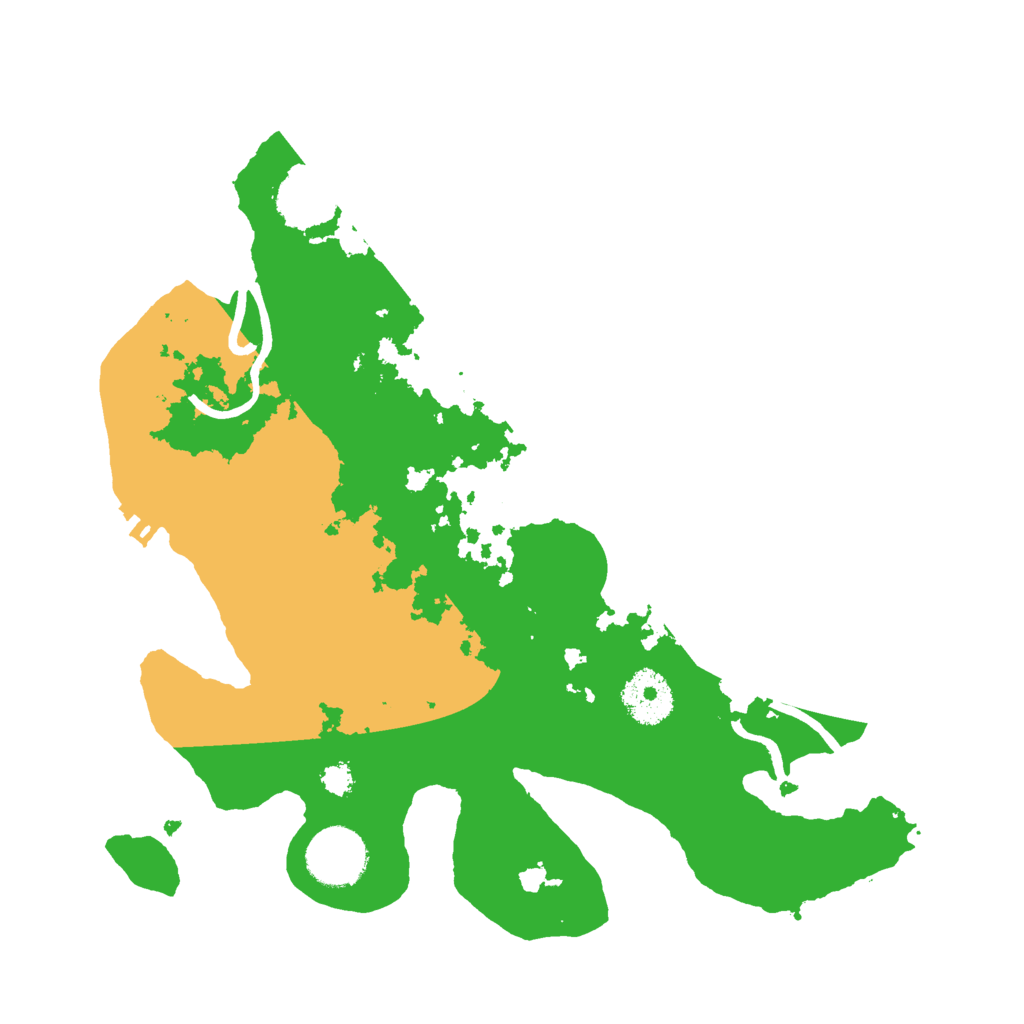 Biome Rust Map: Procedural Map, Size: 3000, Seed: 595912