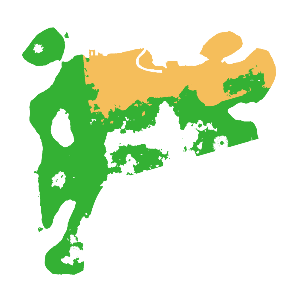 Biome Rust Map: Procedural Map, Size: 3000, Seed: 154901