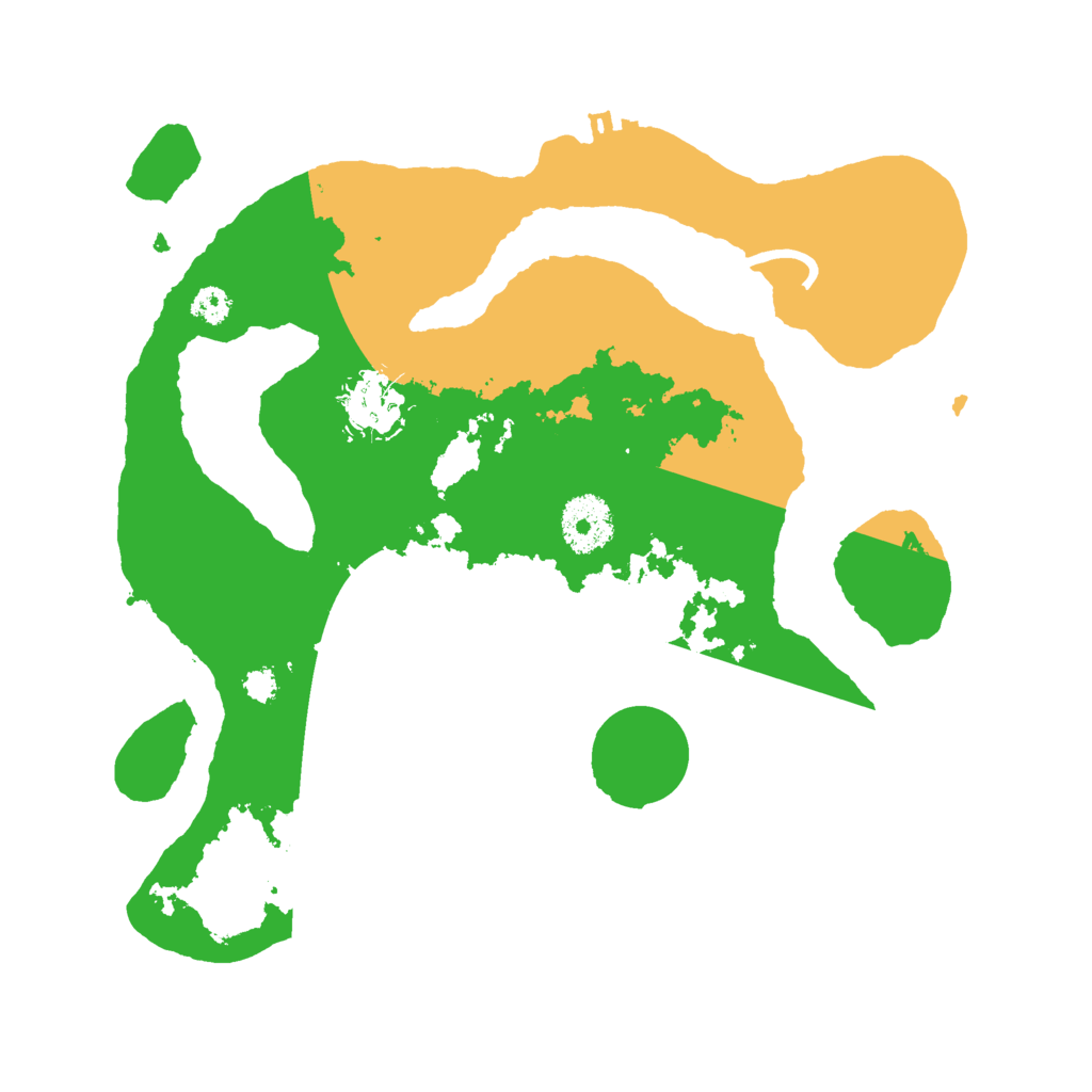 Biome Rust Map: Procedural Map, Size: 3000, Seed: 342441