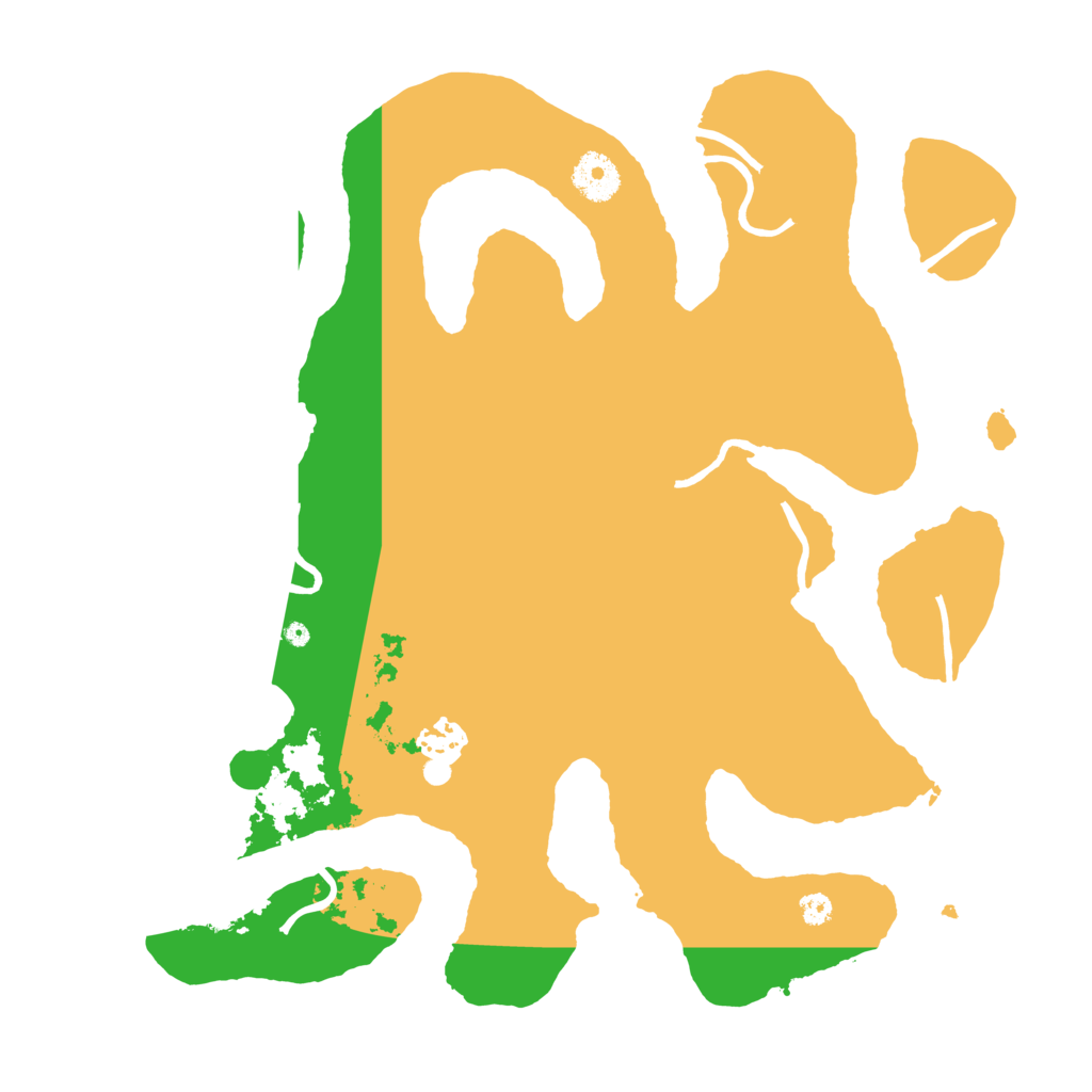 Biome Rust Map: Procedural Map, Size: 3500, Seed: 546756