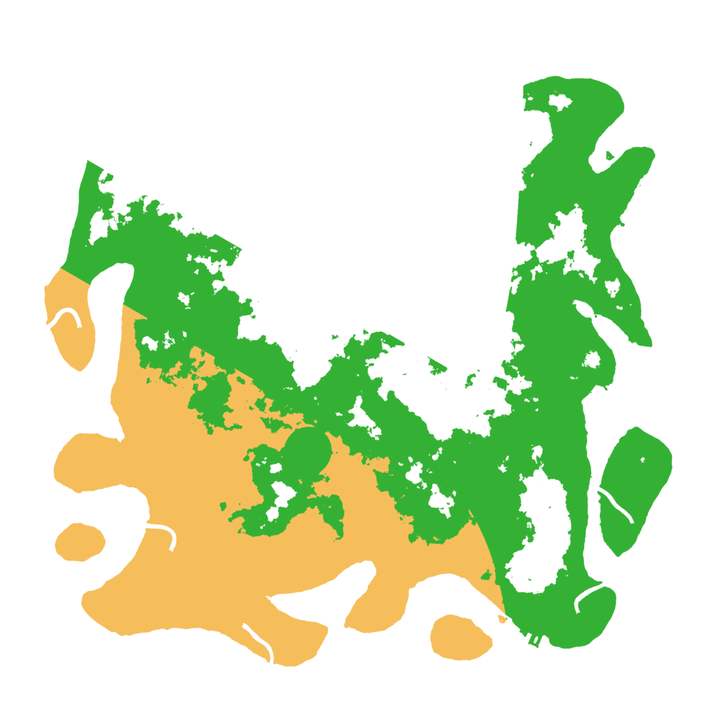 Biome Rust Map: Procedural Map, Size: 4000, Seed: 1978406861
