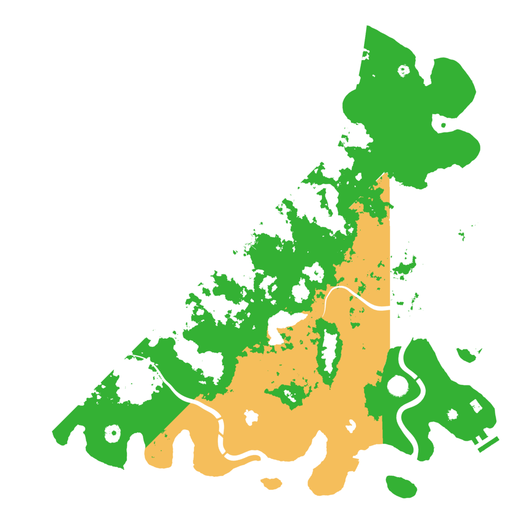 Biome Rust Map: Procedural Map, Size: 4500, Seed: 465063288