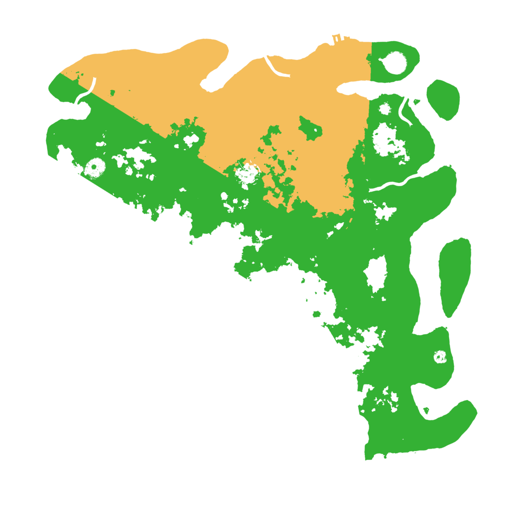 Biome Rust Map: Procedural Map, Size: 4000, Seed: 67897458