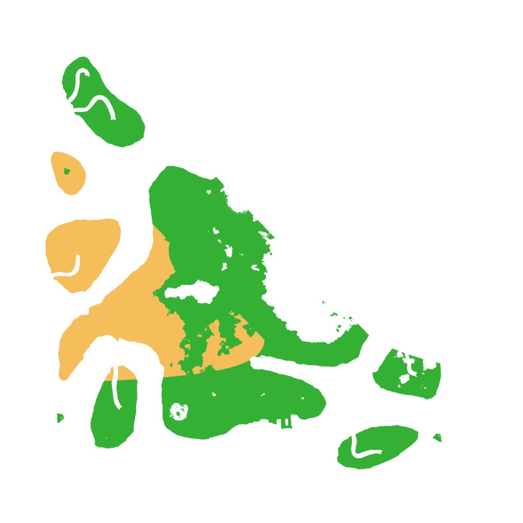 Biome Rust Map: Procedural Map, Size: 3000, Seed: 147544