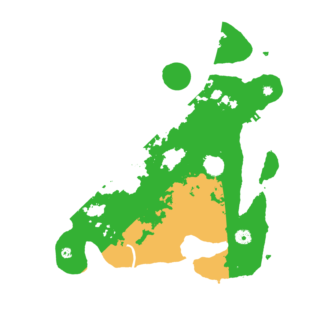 Biome Rust Map: Procedural Map, Size: 3000, Seed: 907826
