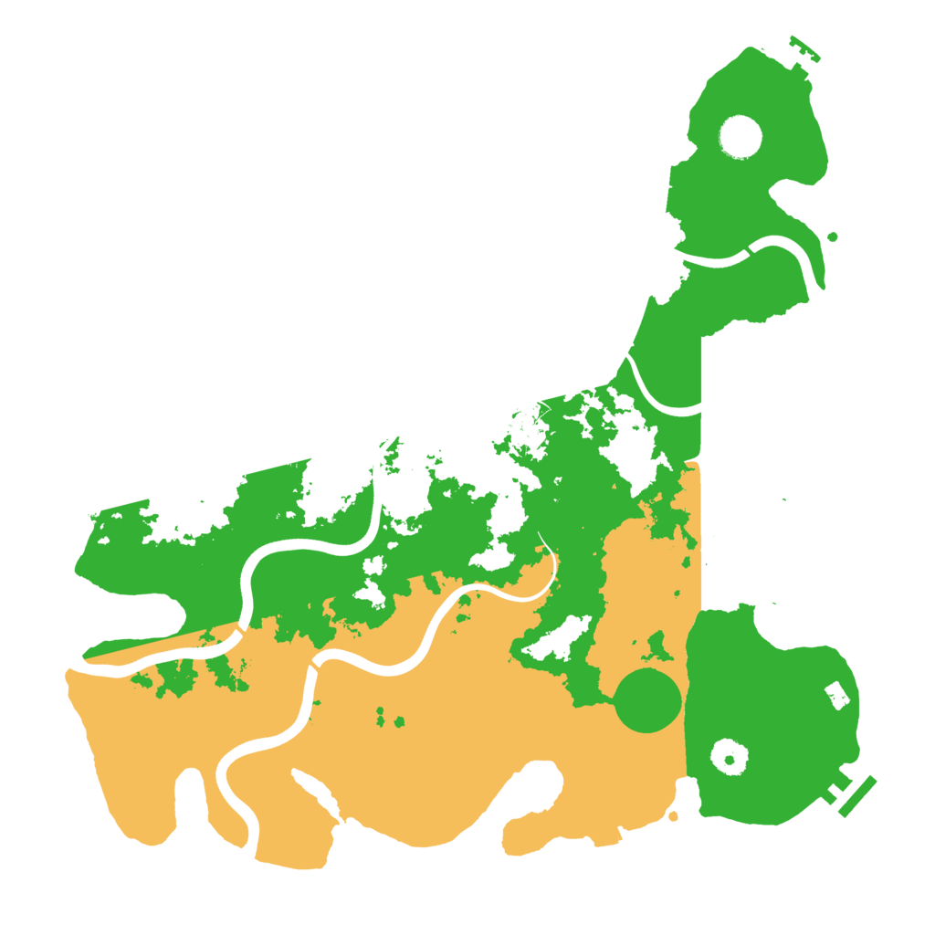 Biome Rust Map: Procedural Map, Size: 3850, Seed: 1636246545
