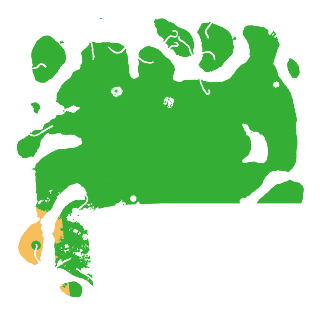 Biome Rust Map: Procedural Map, Size: 4500, Seed: 2176684