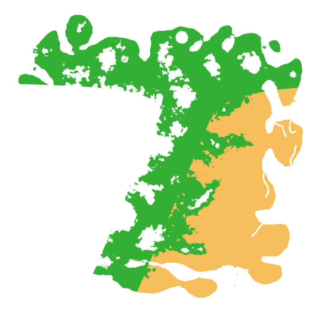 Biome Rust Map: Procedural Map, Size: 4500, Seed: 99374233