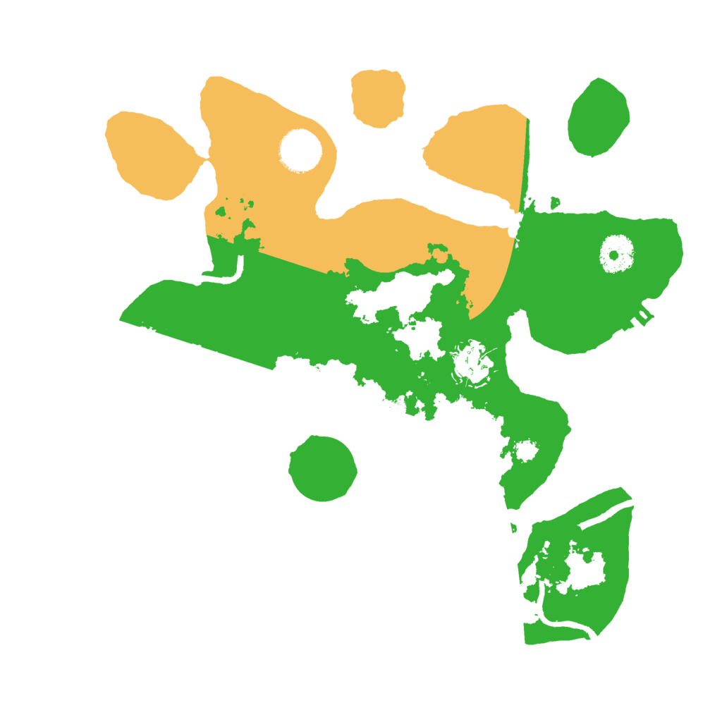 Biome Rust Map: Procedural Map, Size: 3000, Seed: 483174