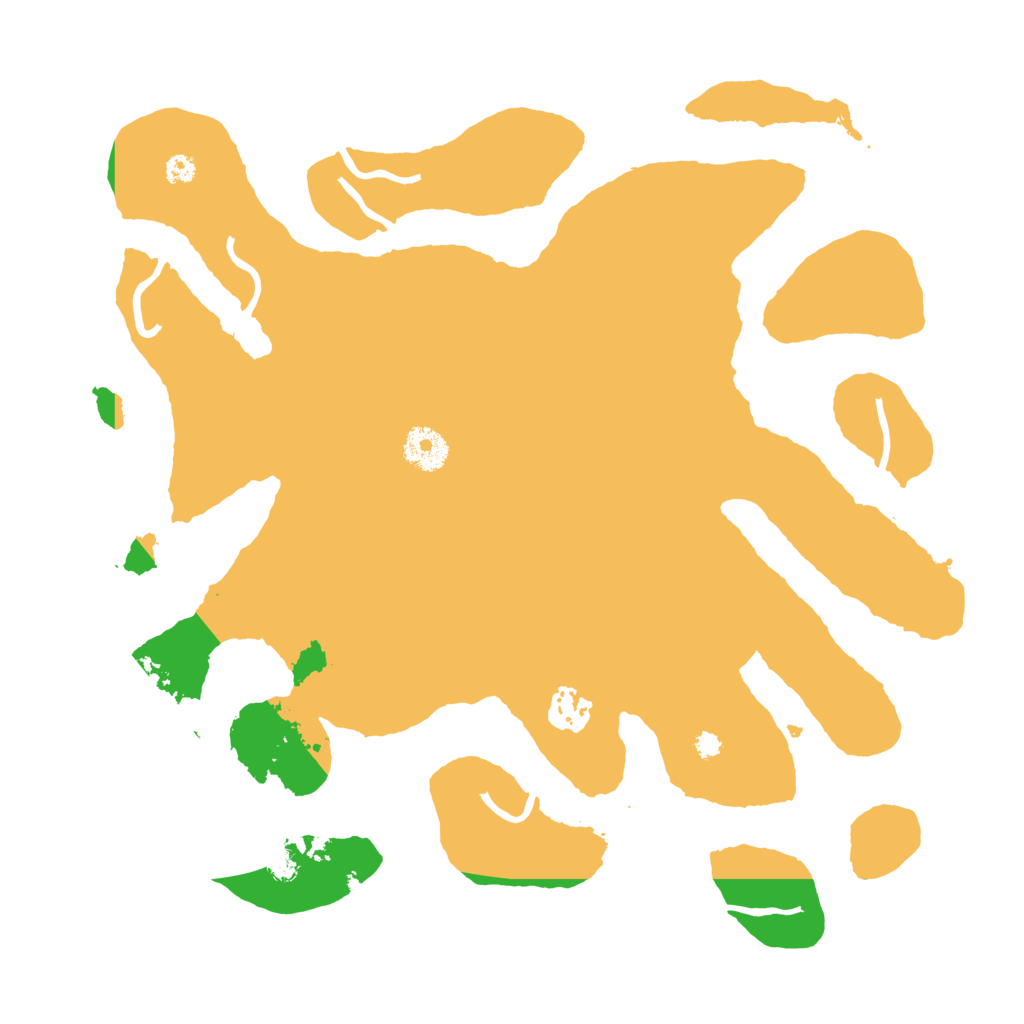 Biome Rust Map: Procedural Map, Size: 3500, Seed: 20369588