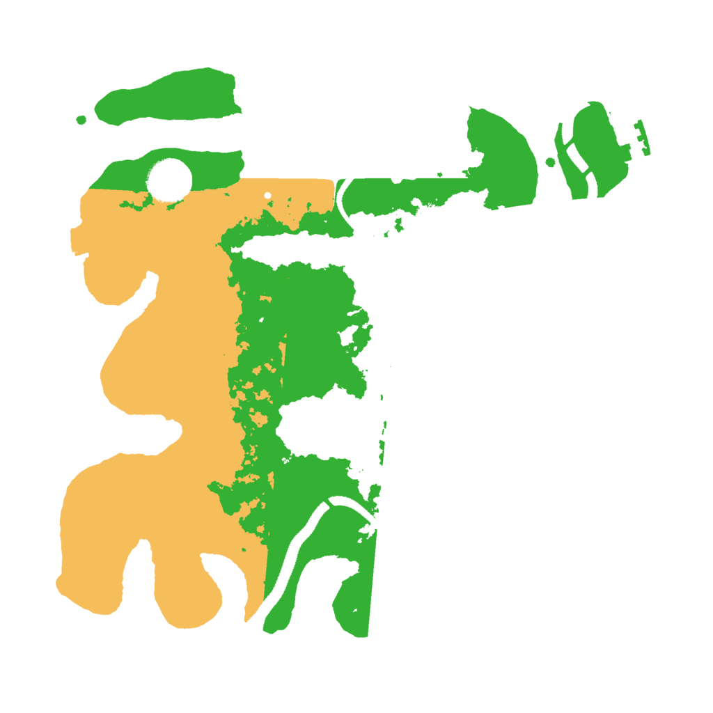 Biome Rust Map: Procedural Map, Size: 3000, Seed: 658921