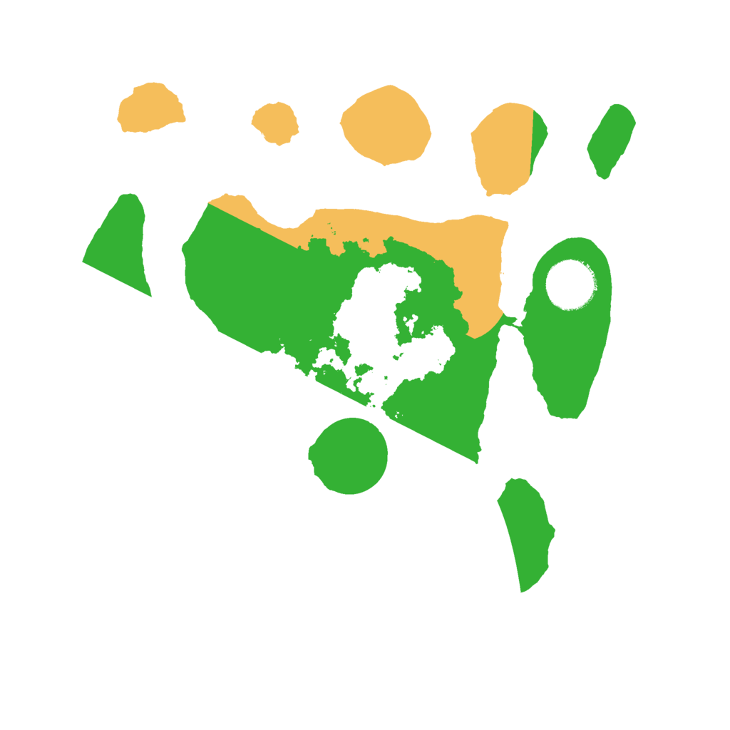 Biome Rust Map: Barren, Size: 2600, Seed: 3