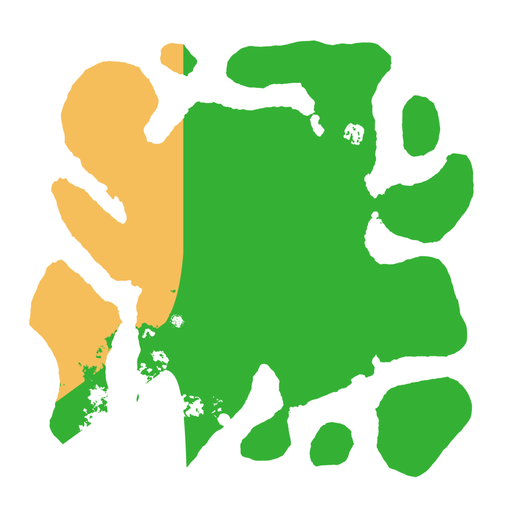 Biome Rust Map: Barren, Size: 3700, Seed: 606