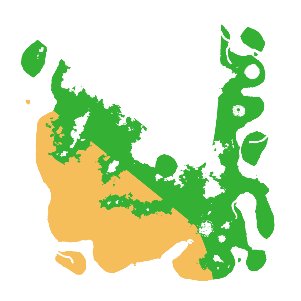 Biome Rust Map: Procedural Map, Size: 3700, Seed: 1935660987