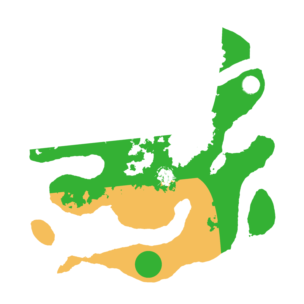 Biome Rust Map: Barren, Size: 3000, Seed: 22