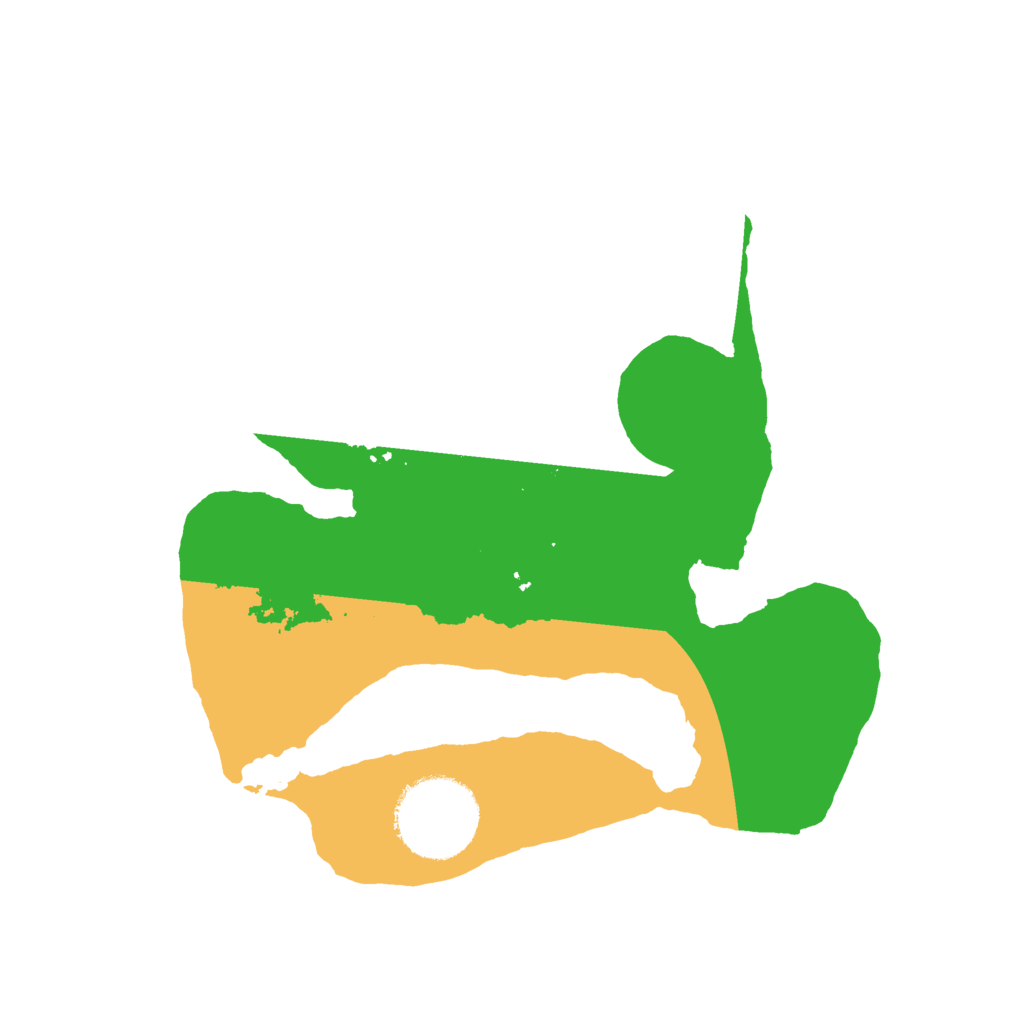 Biome Rust Map: Barren, Size: 2200, Seed: 1973556558