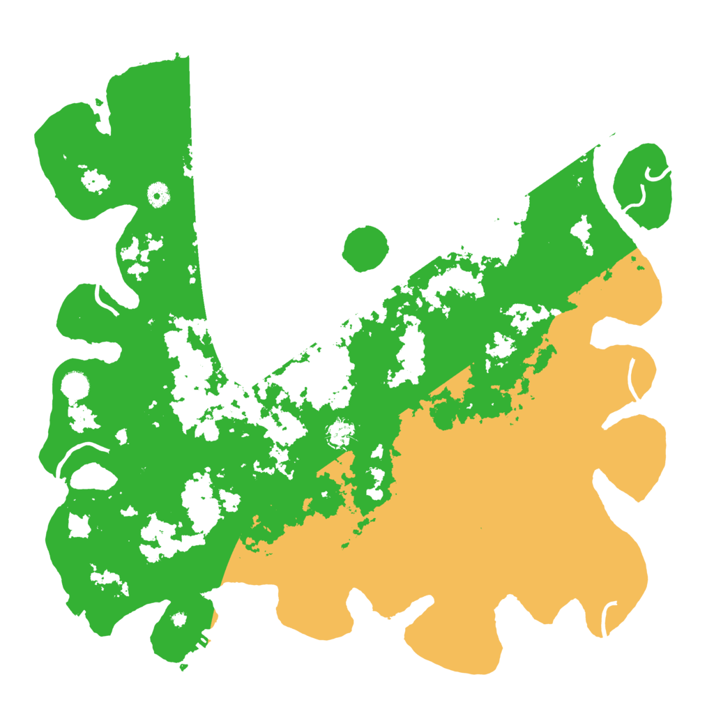 Biome Rust Map: Procedural Map, Size: 4500, Seed: 2032880021