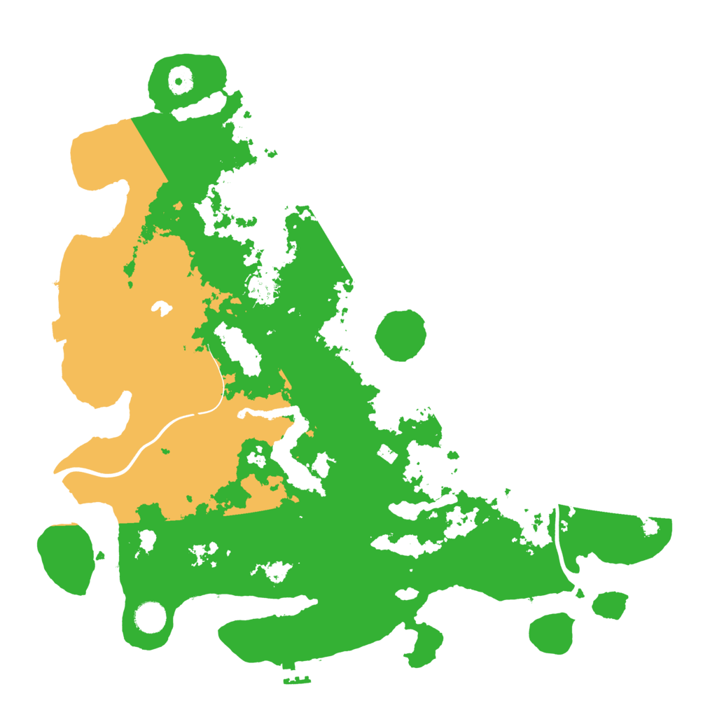 Biome Rust Map: Procedural Map, Size: 4000, Seed: 91073213