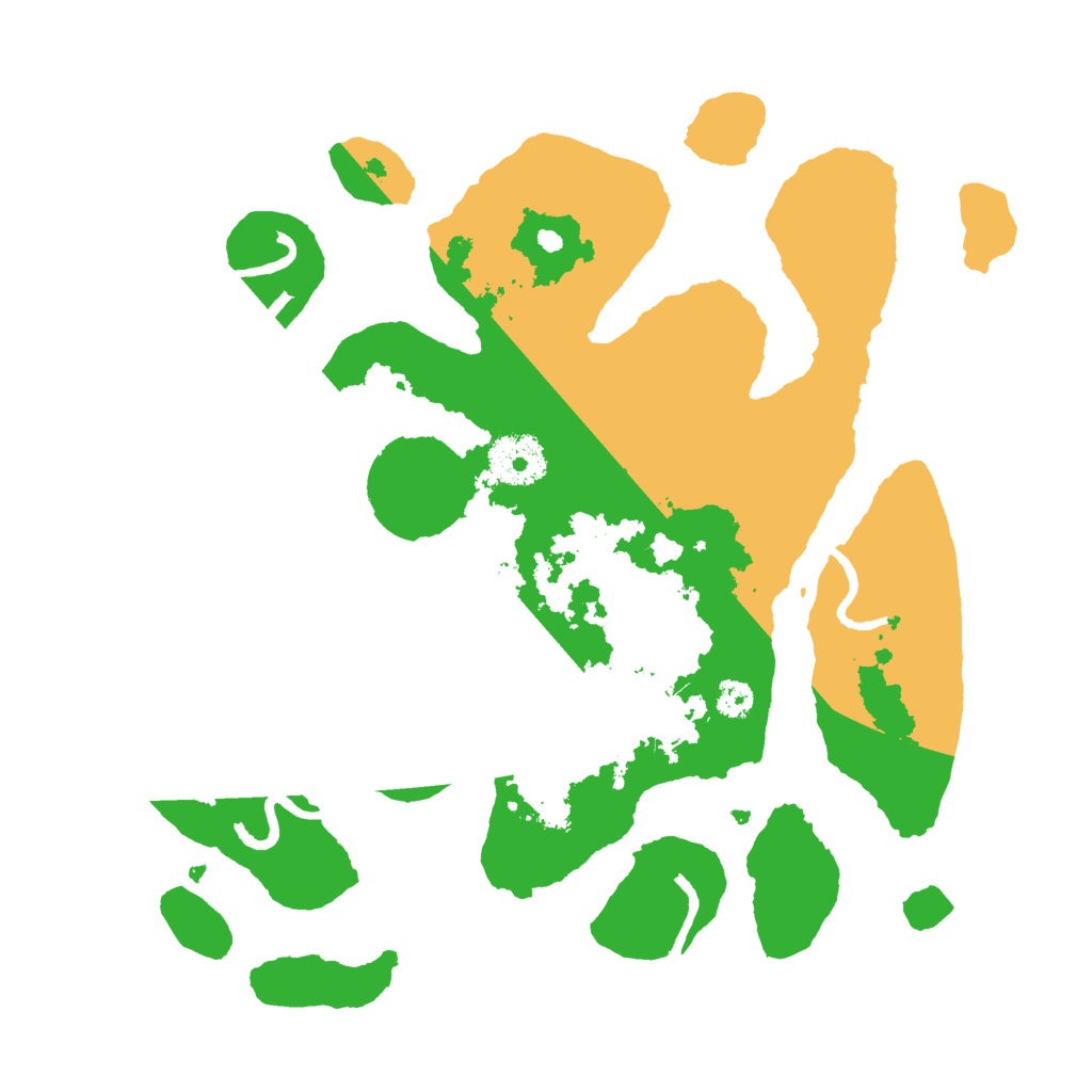 Biome Rust Map: Procedural Map, Size: 3000, Seed: 20211202