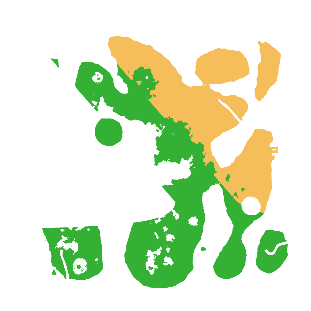 Biome Rust Map: Procedural Map, Size: 3000, Seed: 875285539