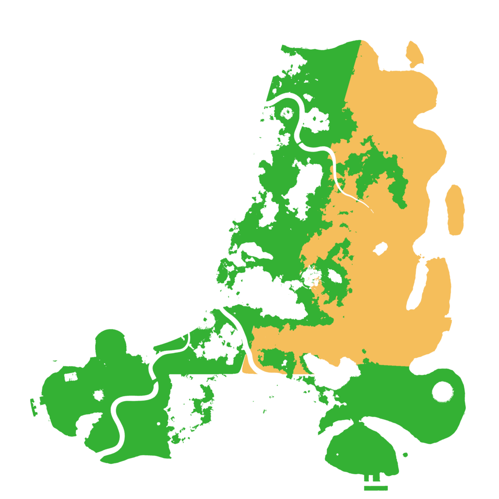 Biome Rust Map: Procedural Map, Size: 4250, Seed: 29060