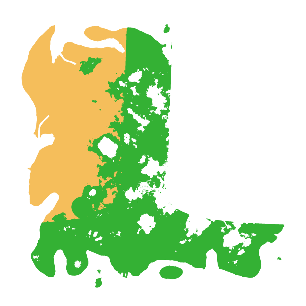 Biome Rust Map: Procedural Map, Size: 4000, Seed: 13853