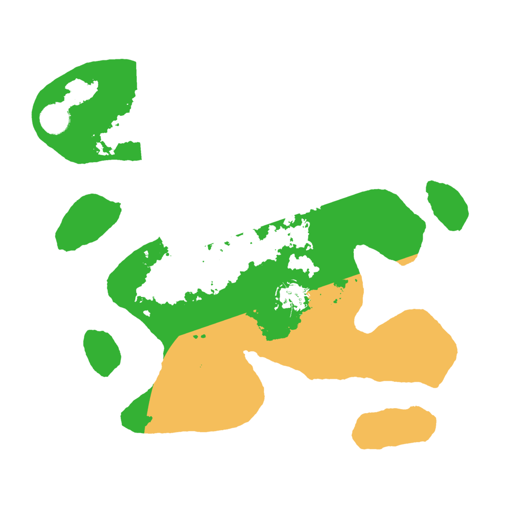 Biome Rust Map: Barren, Size: 3000, Seed: 65