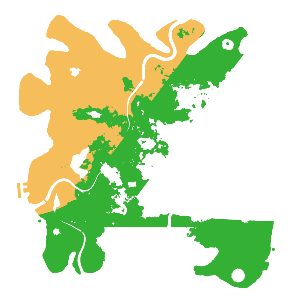 Biome Rust Map: Procedural Map, Size: 4000, Seed: 425448769