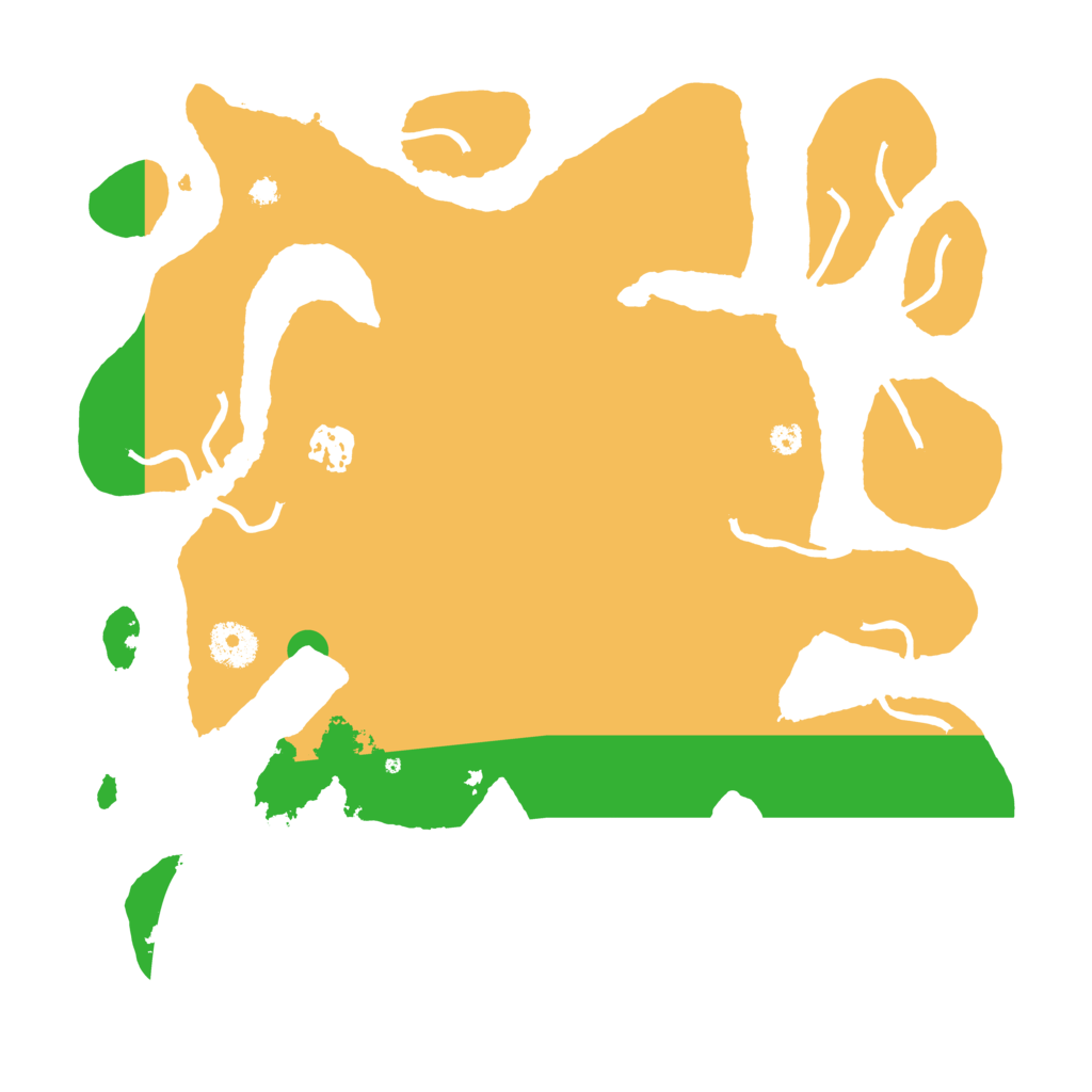 Biome Rust Map: Procedural Map, Size: 3500, Seed: 54545455