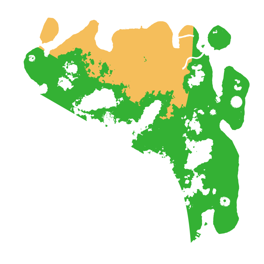 Biome Rust Map: Procedural Map, Size: 4000, Seed: 1761092574