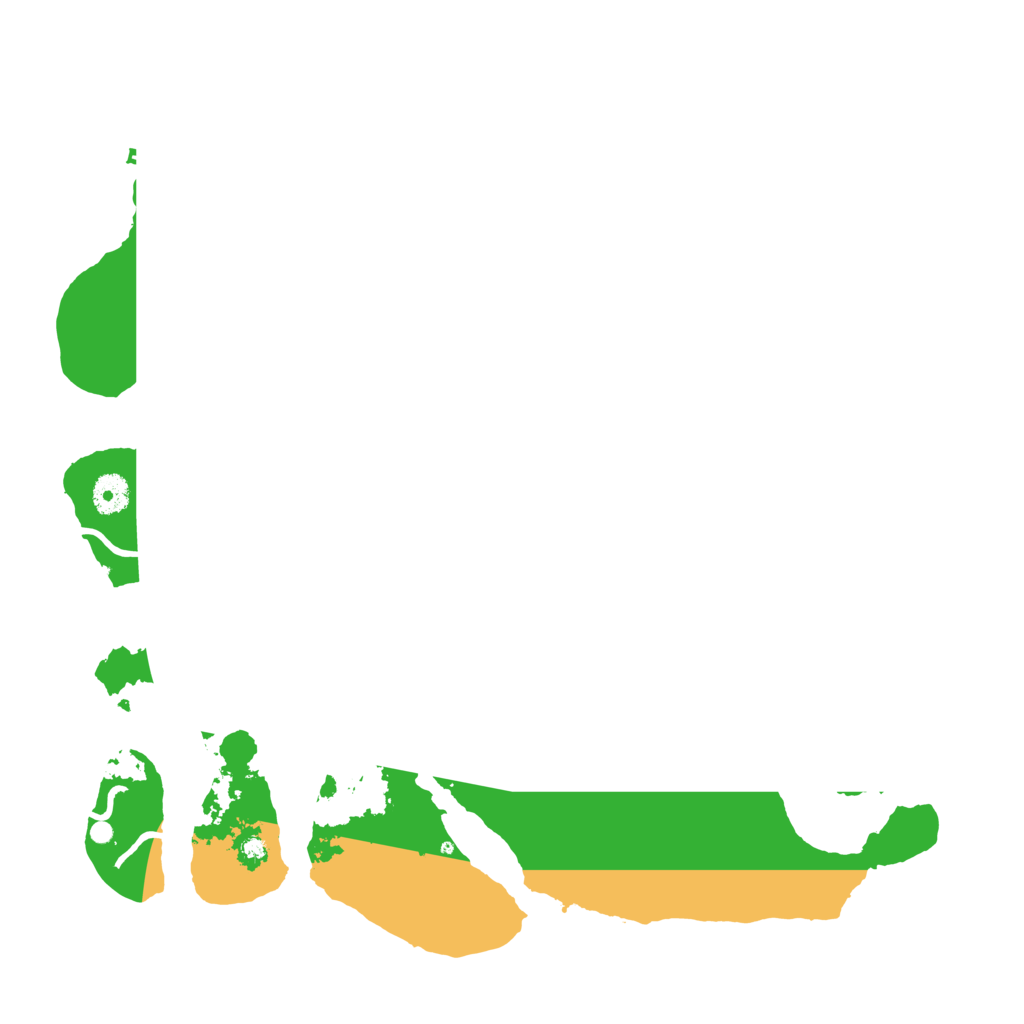 Biome Rust Map: Procedural Map, Size: 4000, Seed: 1234567891