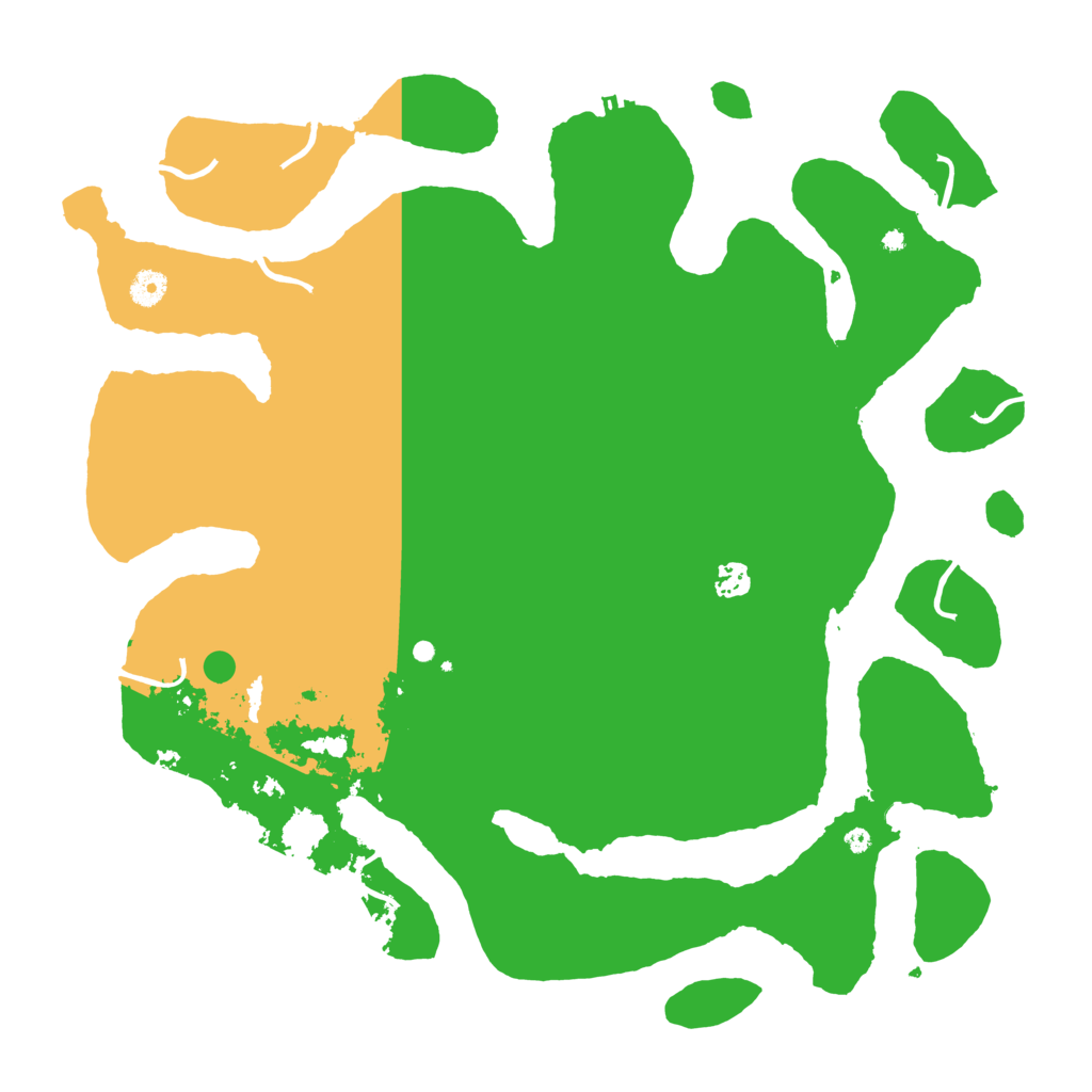 Biome Rust Map: Procedural Map, Size: 4500, Seed: 2117363439