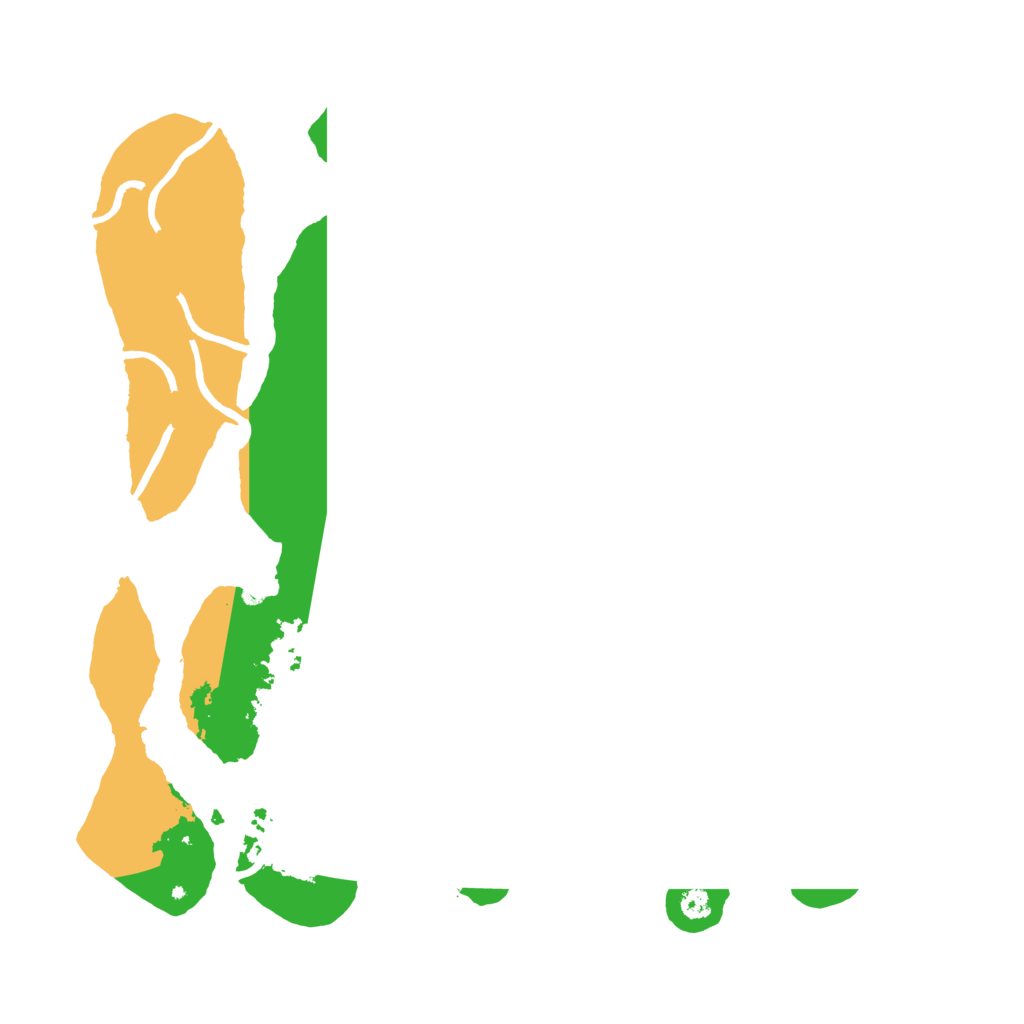 Biome Rust Map: Procedural Map, Size: 3500, Seed: 310239865