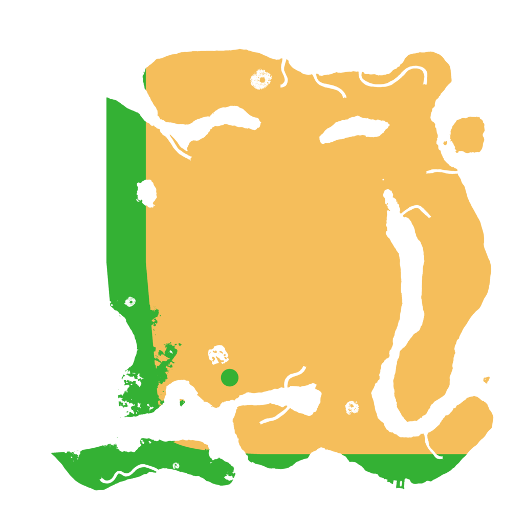 Biome Rust Map: Procedural Map, Size: 3950, Seed: 1441133105