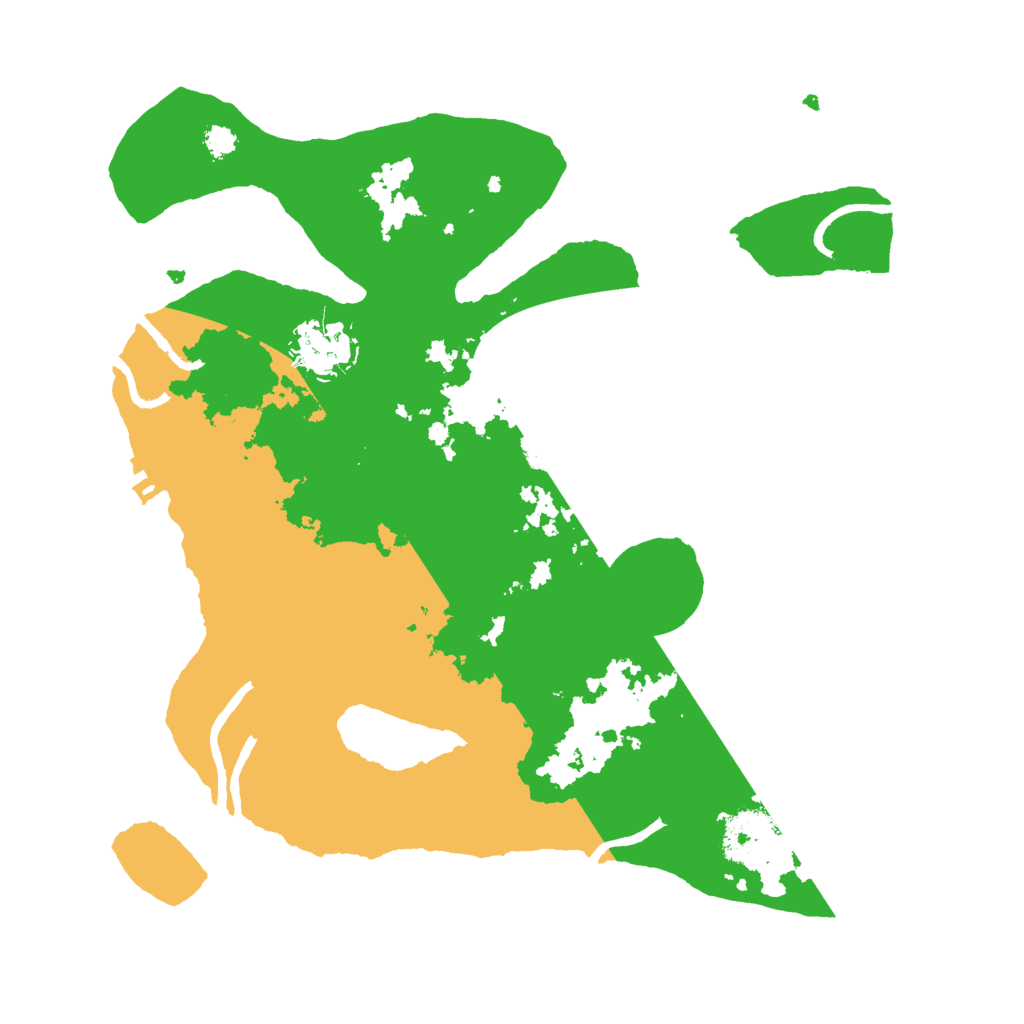 Biome Rust Map: Procedural Map, Size: 3000, Seed: 23554659