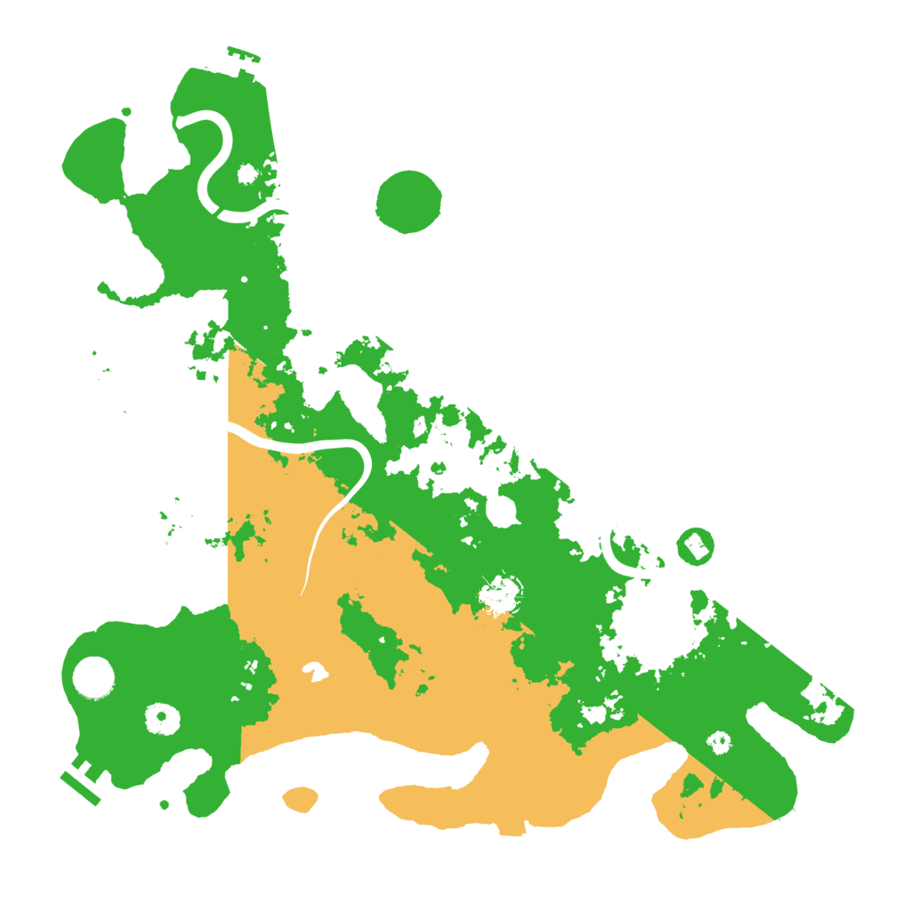 Biome Rust Map: Procedural Map, Size: 4000, Seed: 6650