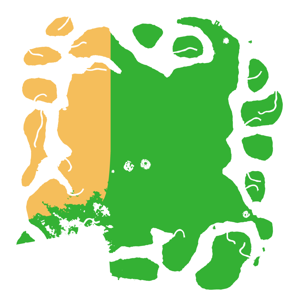 Biome Rust Map: Procedural Map, Size: 4500, Seed: 189730961