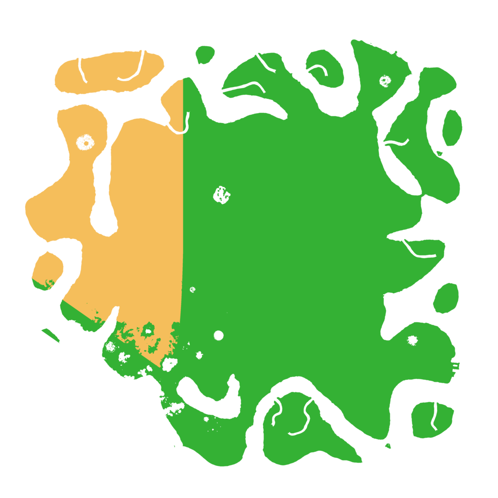 Biome Rust Map: Procedural Map, Size: 4500, Seed: 1041181120